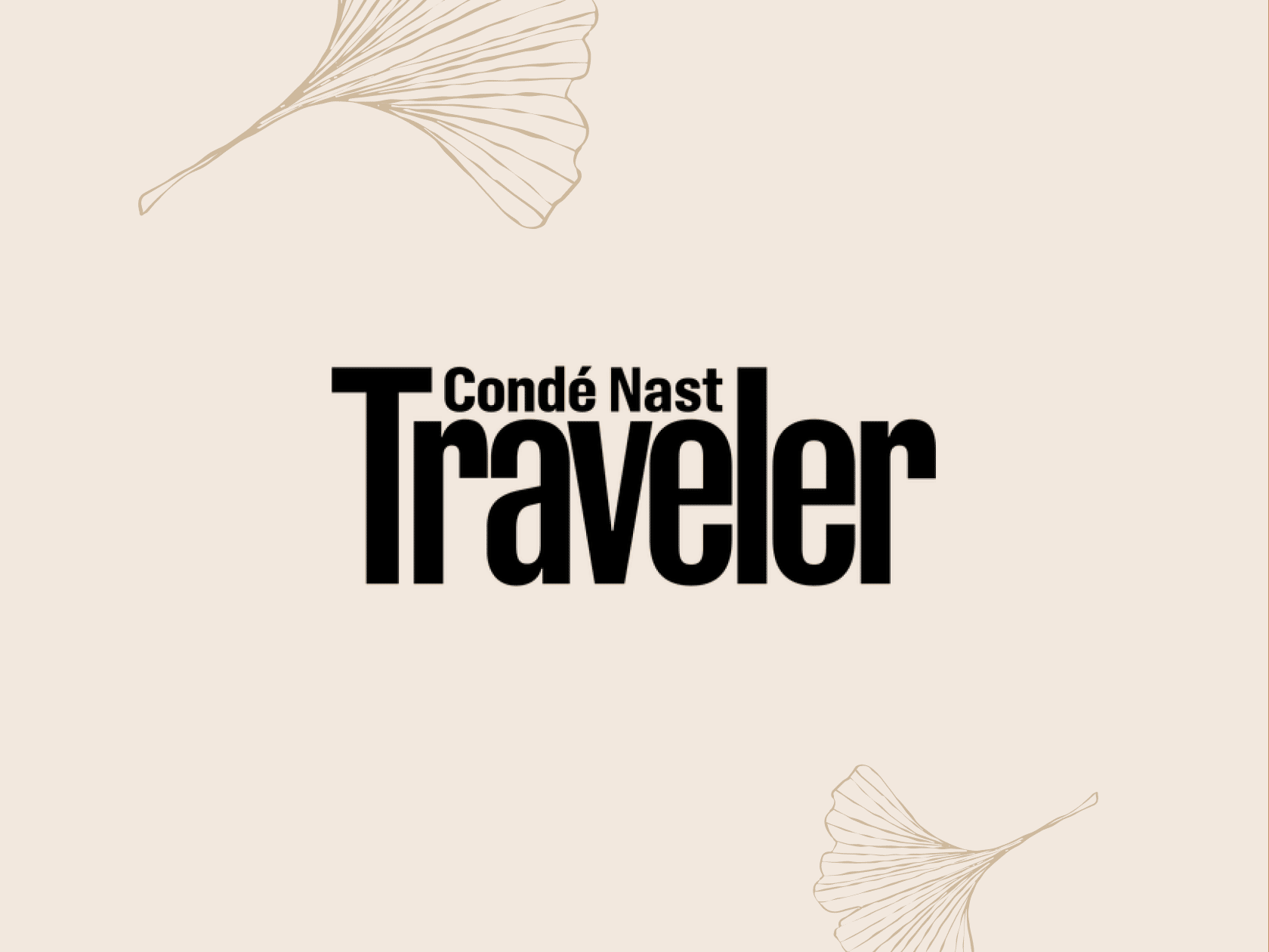 Condé Nast Traveler logo.